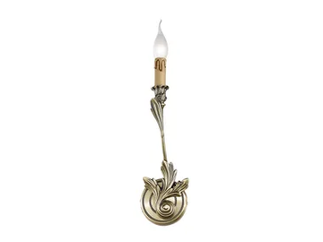 SOLANGE 337/A1 - Antique brass wall light by Possoni Illuminazione - view 2